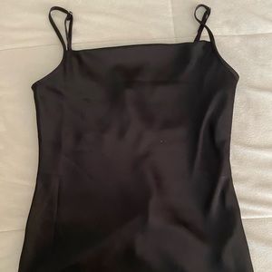 Express Satin Black Camisole